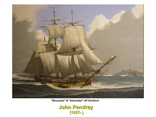 "Boussole" & "Astrolabe" off Vanikoro  John Pendray  (1937- ) 