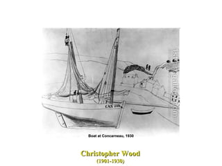 Christopher Wood   (1901-1930)  Boat at Concarneau, 1930 
