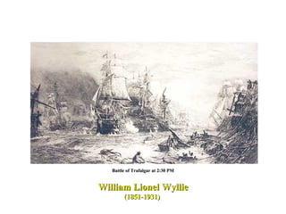 William Lionel Wyllie (1851-1931)  Battle of Trafalgar at 2:30 PM 