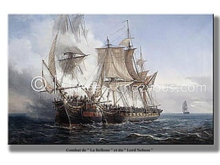 Combat de " La Bellone " et du " Lord Nelson "   