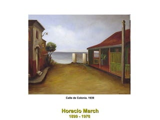 Horacio March 1899 - 1978  Calle de Colonia. 1939 