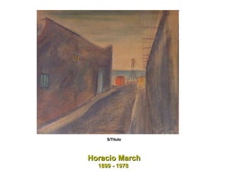 Horacio March 1899 - 1978  S/Título 