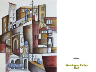 Washington Febles 1947  S/Título  