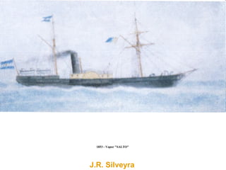 1853 - Vapor "SALTO"  J.R. Silveyra   