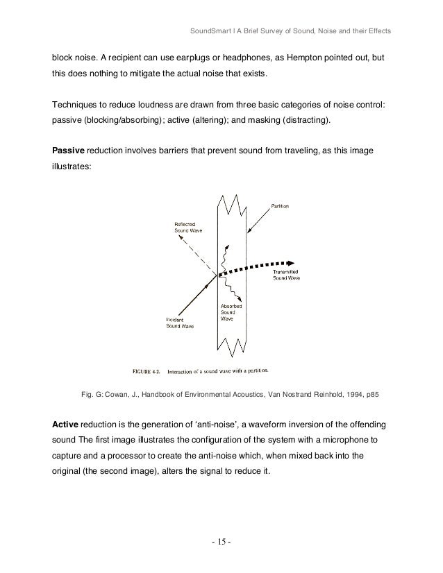 SoundSmart A Brief Survey of Sound, Noise and their Effects