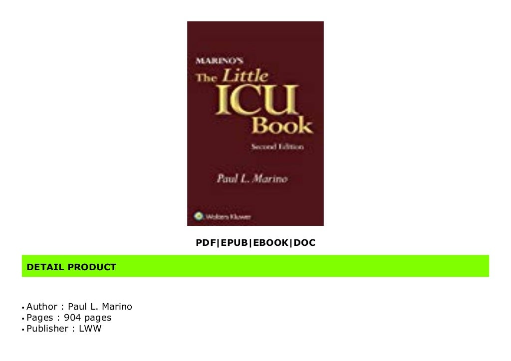 [PREMIUM]Marino's The Little ICU Book