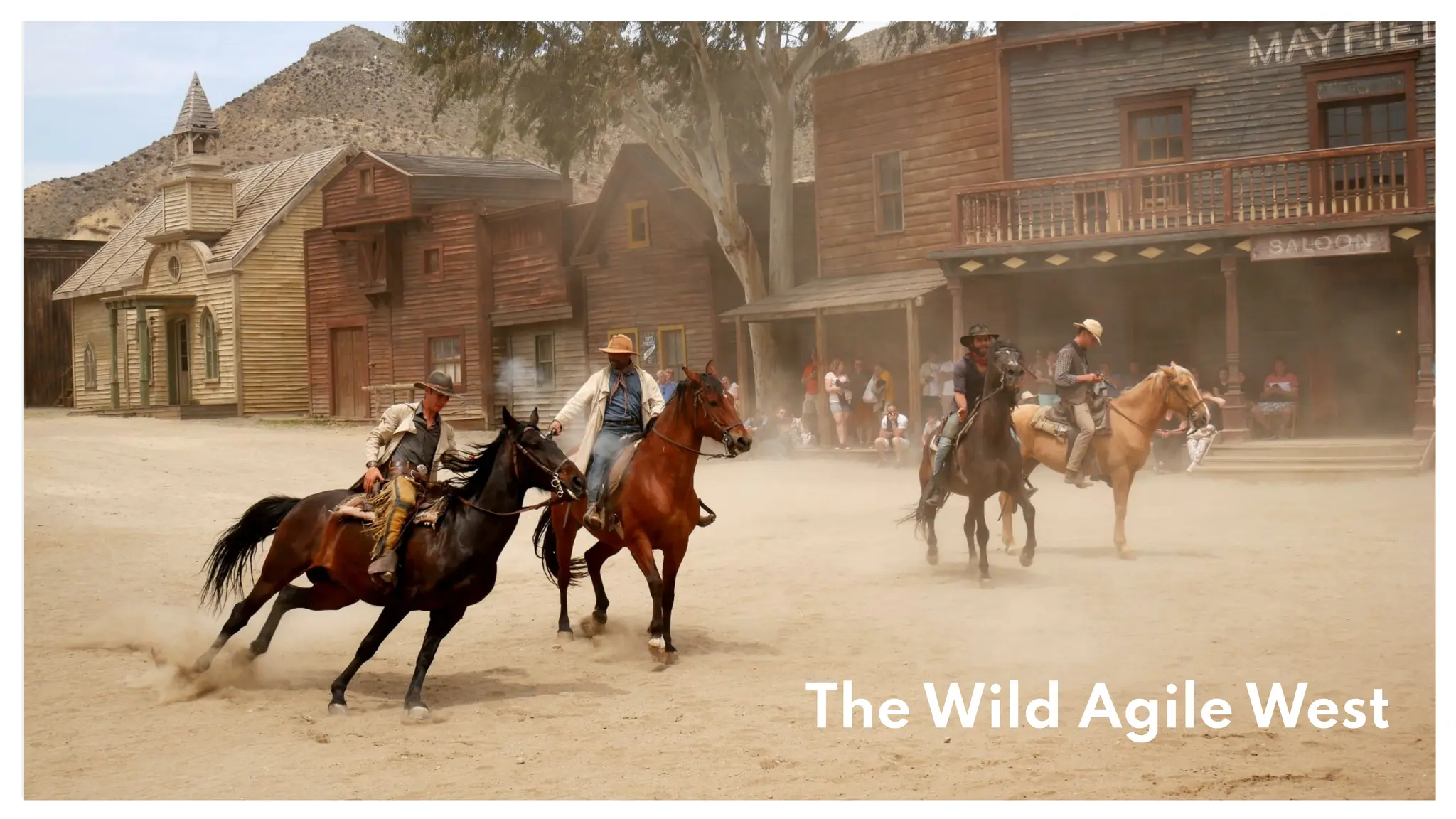 7
QAware
The Wild Agile West
 