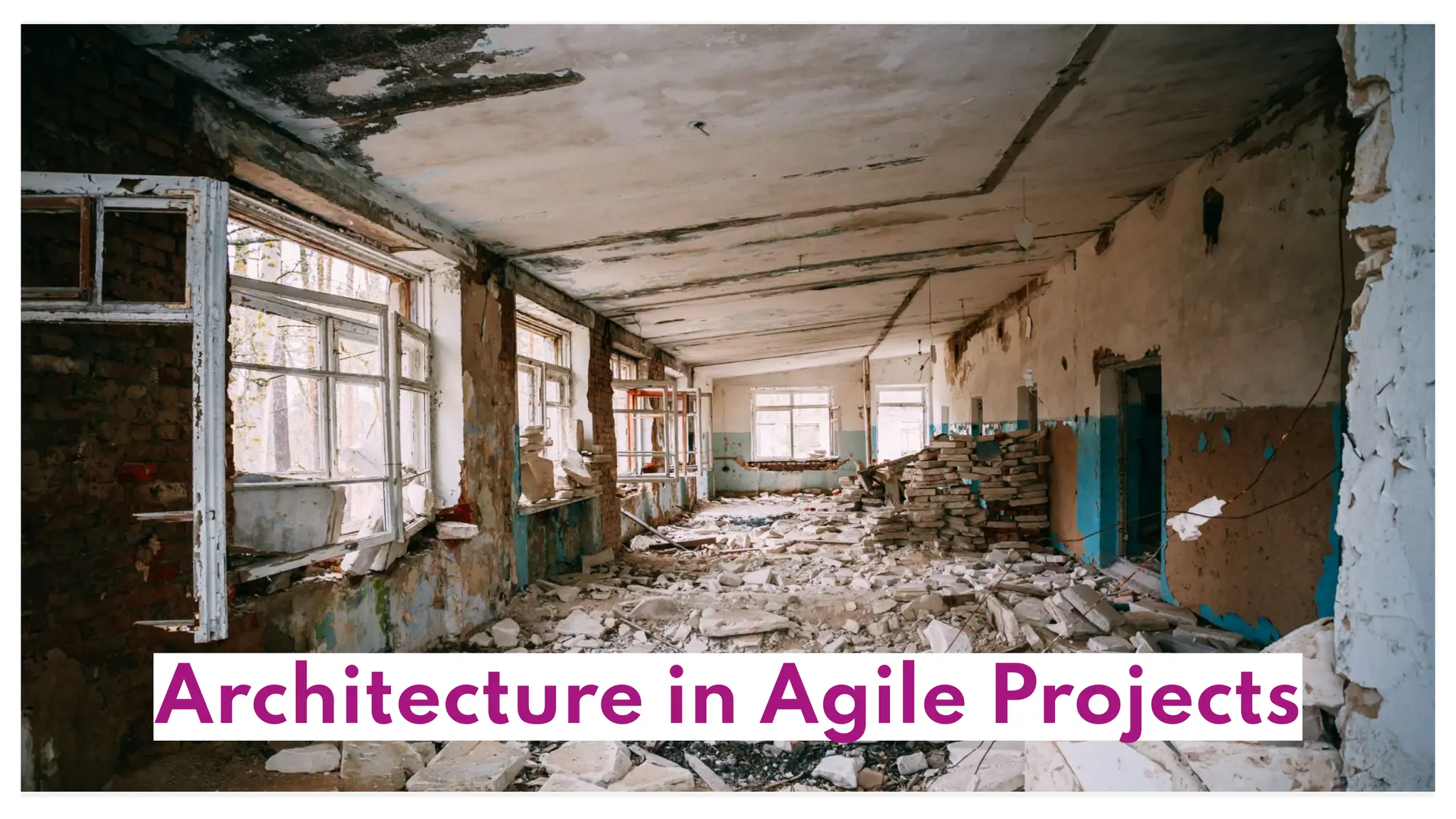 QAware | 8
Architecture in Agile Projects
 