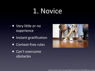 Novices vs. Experts | PPT