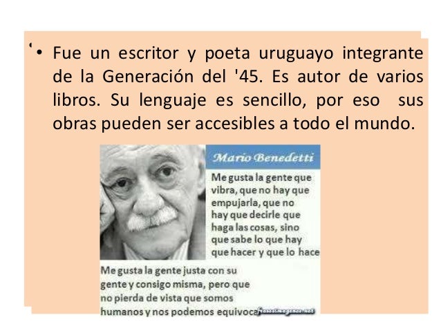 Mario benedetti