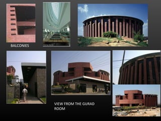 BALCONIES
VIEW FROM THE GURAD
ROOM
 