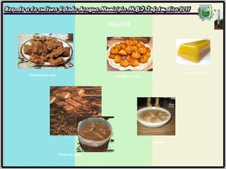 Jalea de mango Besitos de cocos Conserva de coco Cacao en pasta Majarete DULCES  