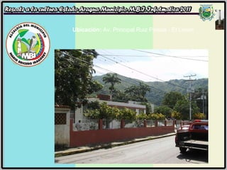 Ubicación:  Av. Principal Ruiz Pineda - El Limón 