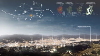 UNIDAD DE VIDA ARTICULADA ORFELINATO
UVA NUTIVARA UVA CASTILLA
UVA ALTA VISTA UVA ALMERIA
UVA SAN CRISTOBAL
UVA MOSCU UVA VERSALLES
(UVA) UNIDAD DE VIDA ARTICULADA
(UVA) UNIDAD DE VIDA ARTICULADA
TEMPERATURA DEL
ALUMBRADO PÚBLICO
INTENSIDAD DEL
ALUMBRADO PÚBLICO
1000 Mh
ÁREAS DE OPORTUNIDAD
PARQUES EN TANQUES DE
ALMACENAMIENTO DE AGUA
400 Na
250 Na
3800 - 4000 °K
Tanques de
agua
2000 - 3400 °K
Baja
iluminación
150 Na
70 Na
0
Miradores
Tanques
Tanque: Orfelinato
 