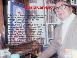 Mario carreño PPT