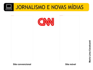 Site convencional Site móvel 