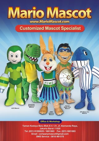 Mario mascot   company profile
