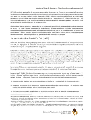 Gestión del riesgo de desastres en Chile | PDF