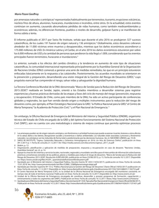Gestión del riesgo de desastres en Chile | PDF