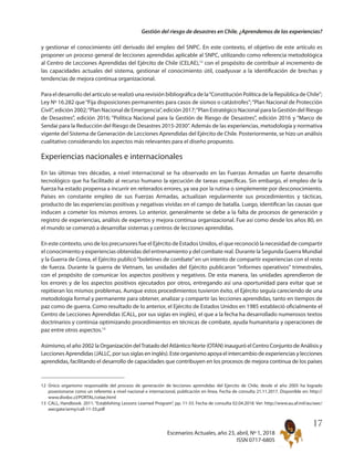 Gestión del riesgo de desastres en Chile | PDF