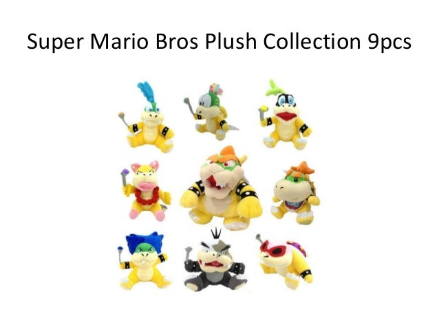 mario plush collection 2017