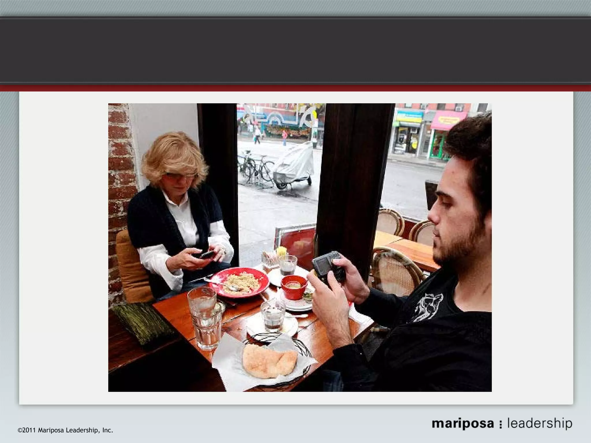 ©2011 Mariposa Leadership, Inc.

 