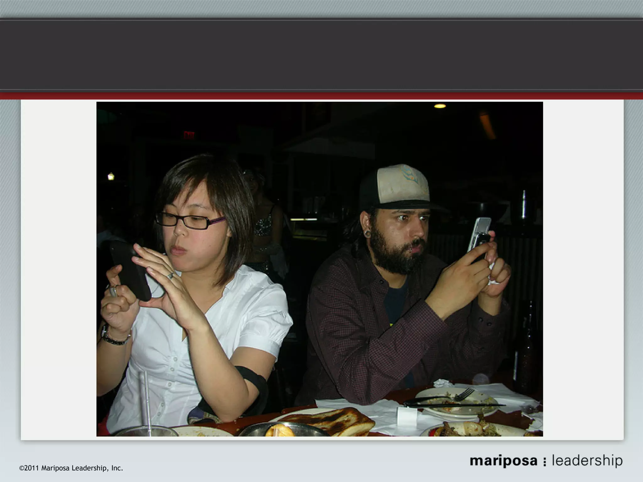 ©2011 Mariposa Leadership, Inc.

 