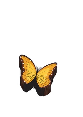 Mariposa en movimiento