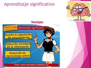 Aprendizaje significativo 
 