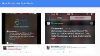 Push Notifications w/ Foursquare's Director of Consumer Product