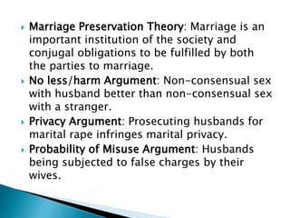 Marital Rape ppt | PPTX