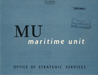 Maritime unit-overview