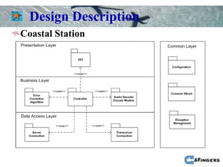 Design Description
Coastal Station
 