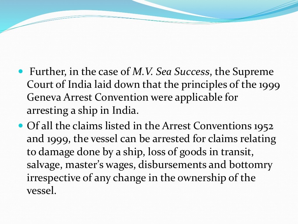 Maritime law