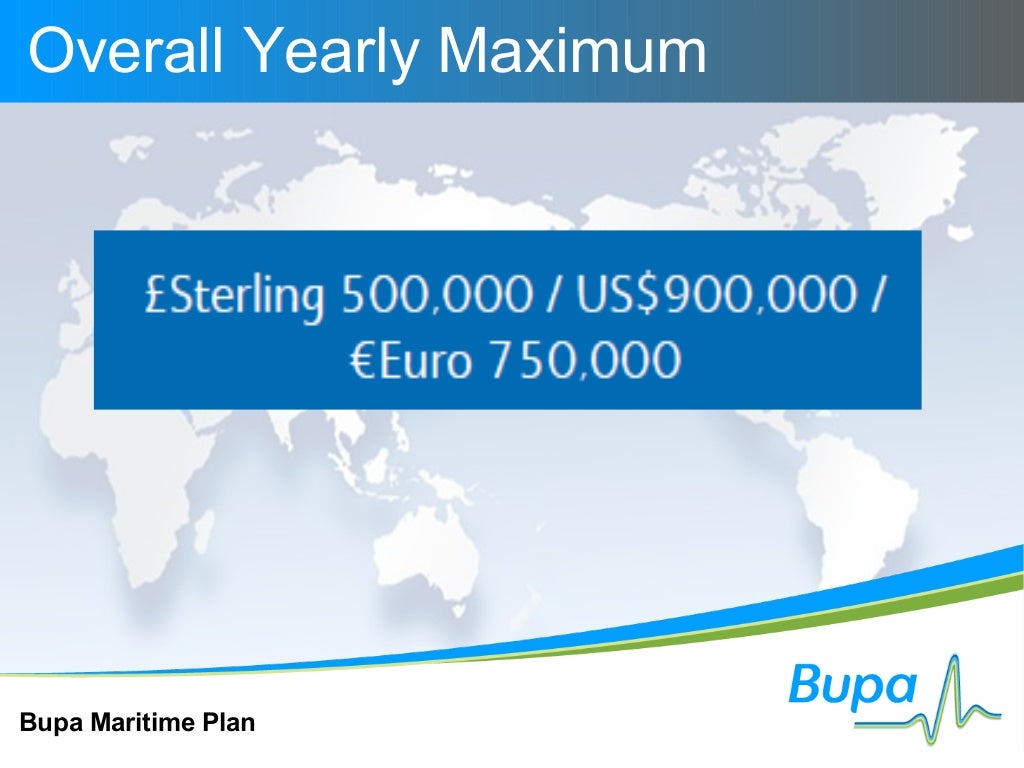 Maritime Medical Insurance by Bupa 2014