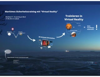 Maritimes sicherheitstraiing mit Virtual Reality
