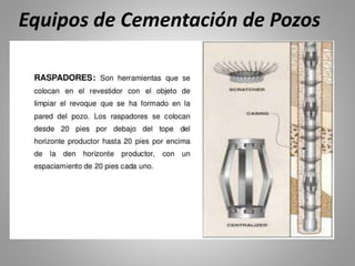Equipos de Cementación de Pozos
 