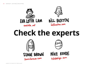 Copyright © 2013 Grapefruit SRL. All Rights Reserved.
Check the experts
GRAPEFRUIT | SKETCHING & PROTOTYPING38
 