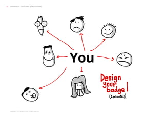 Copyright © 2013 Grapefruit SRL. All Rights Reserved.
You
GRAPEFRUIT | SKETCHING & PROTOTYPING6
 