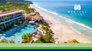 ¡La playa más hermosa de Bahía de Banderas solo para ti!
 