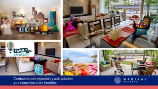 Contamos con espacios y actividades
que conectan a las familias
Contamos con espacios y actividades
que conectan a las familias
 