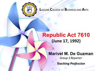 republic act 7610 tagalog