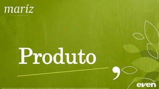 Foto do Terreno ]
Material preliminar sujeito a alteração e exclusivo para uso interno da Even. Proibida a divulgação. As unidades só poderão ser comercializadas mediante Registro de Incorporação
 