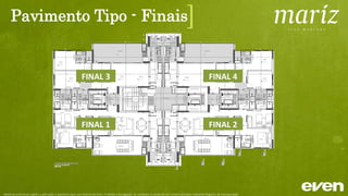 Fitness
Material preliminar sujeito a alteração e exclusivo para uso interno da Even. Proibida a divulgação. As unidades só poderão ser comercializadas mediante Registro de Incorporação
 