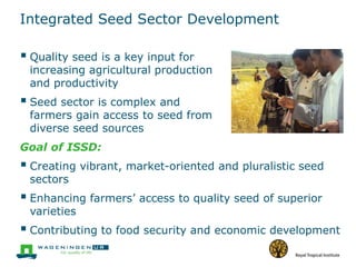 A systems approach towards seed sector development in Africa | PPTX