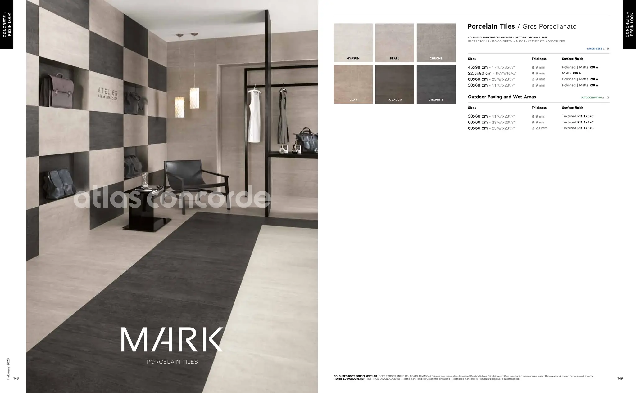 MARK ceramic tile catalog for architects PPT