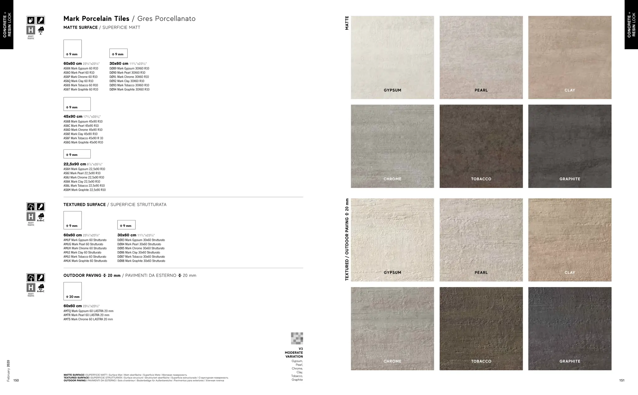 MARK ceramic tile catalog for architects PPT