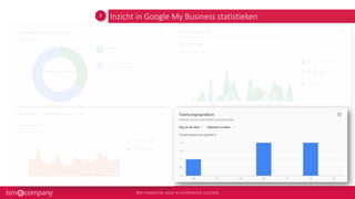 Inzicht in Google My Business statistieken
 