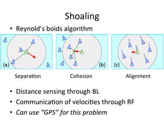 Underwater search and rescue in swarm robotics - Mark Read | PDF