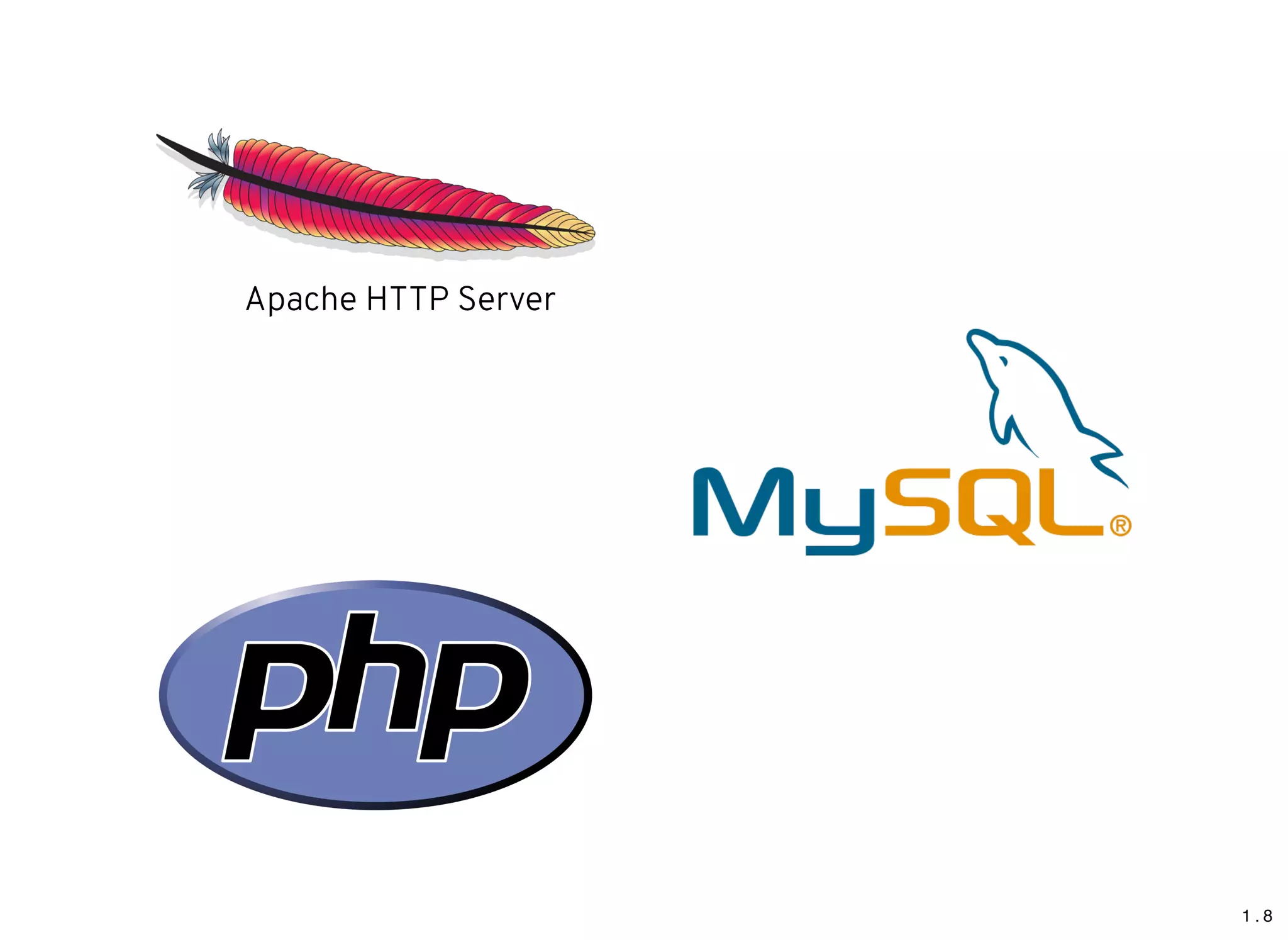 1 . 8
Apache HTTP Server
 